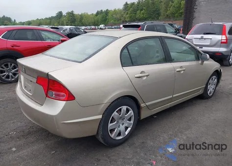 2008 Honda Civic Lx из США, поврежденный, VIN 1HGFA16528L100760